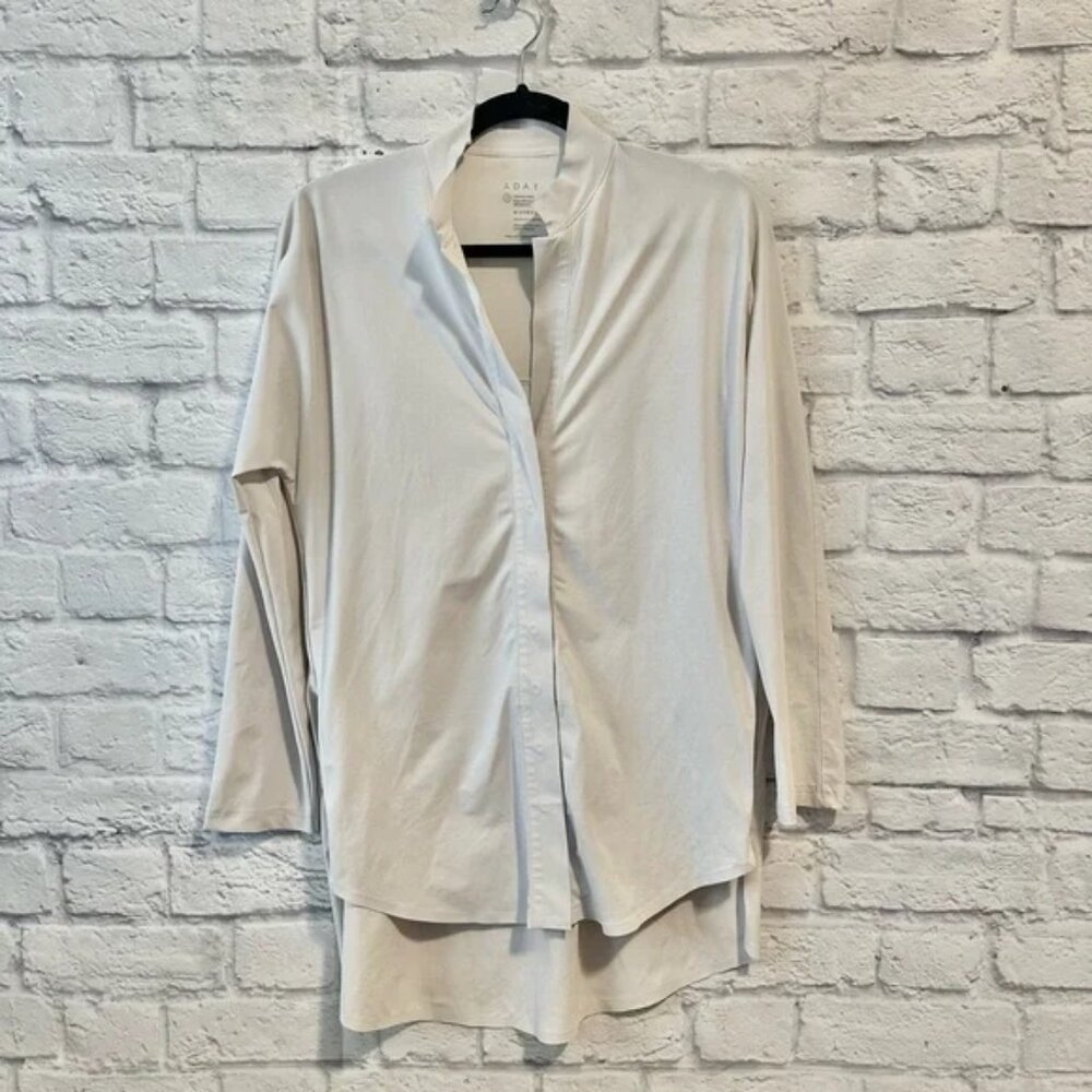 ADAY Something Borrowed Shirt - M / Sky Blue